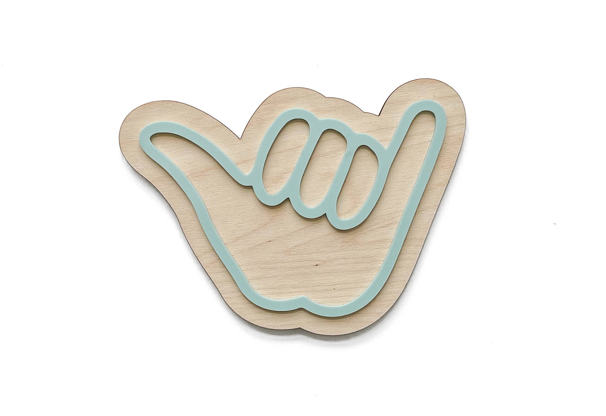 Shaka Sign, Kids Nursery Decor, Baby Wall Sign, Surfer Boho