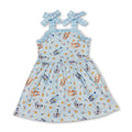 Bluey ice cream summer dress