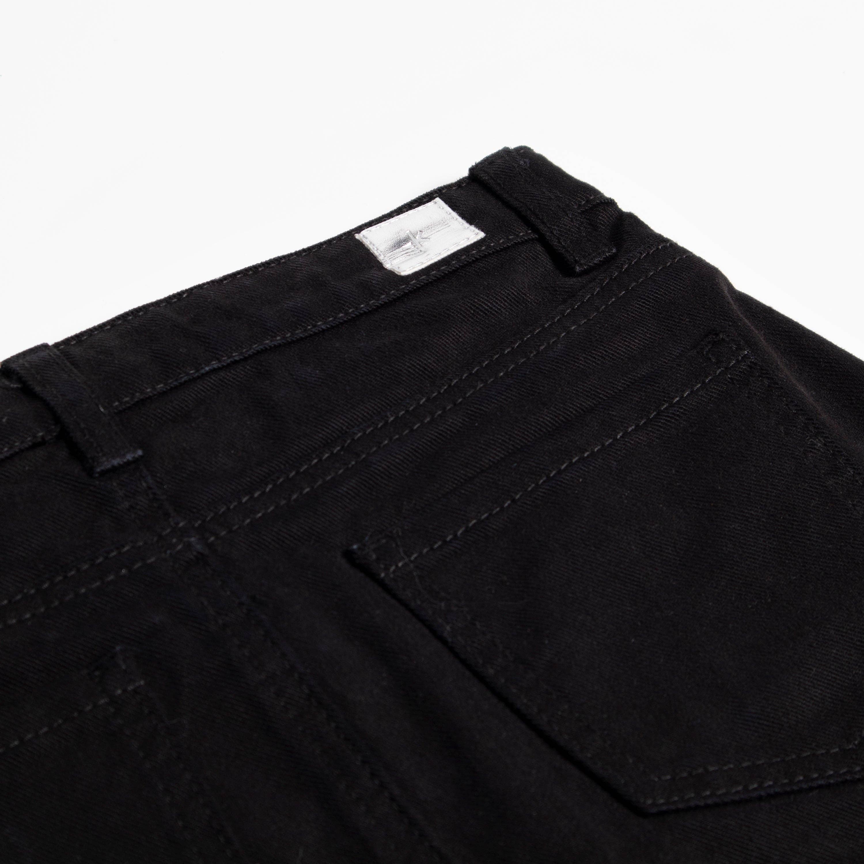 Black Denim Skirt