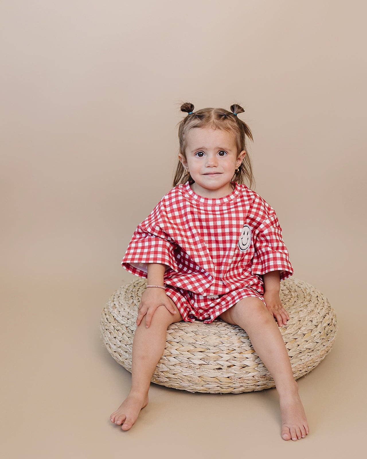 Shorts Set | Red Gingham