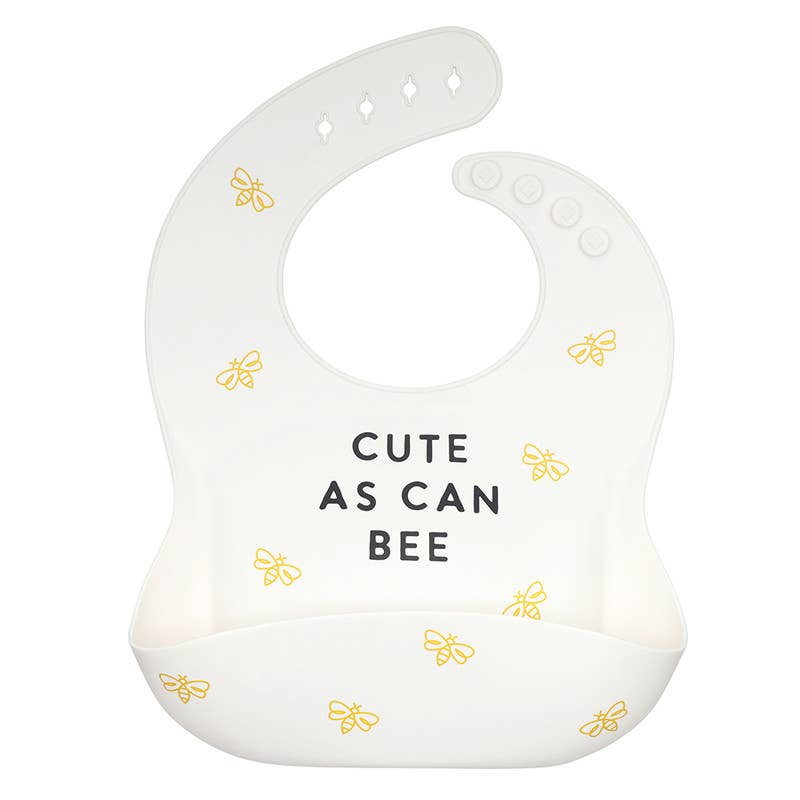 Silicone Bib - Bee