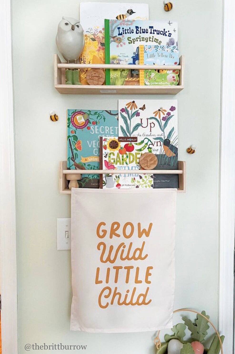 Grow Wild Little Child Banner