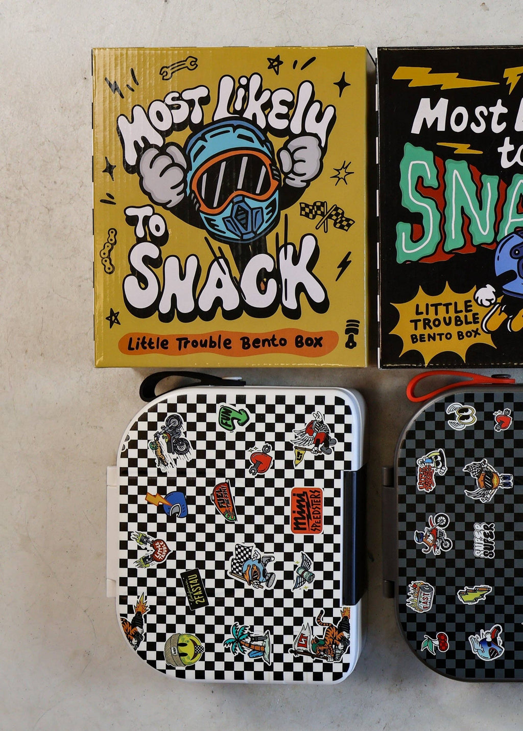 Kid's Checkered Bento Lunch Box