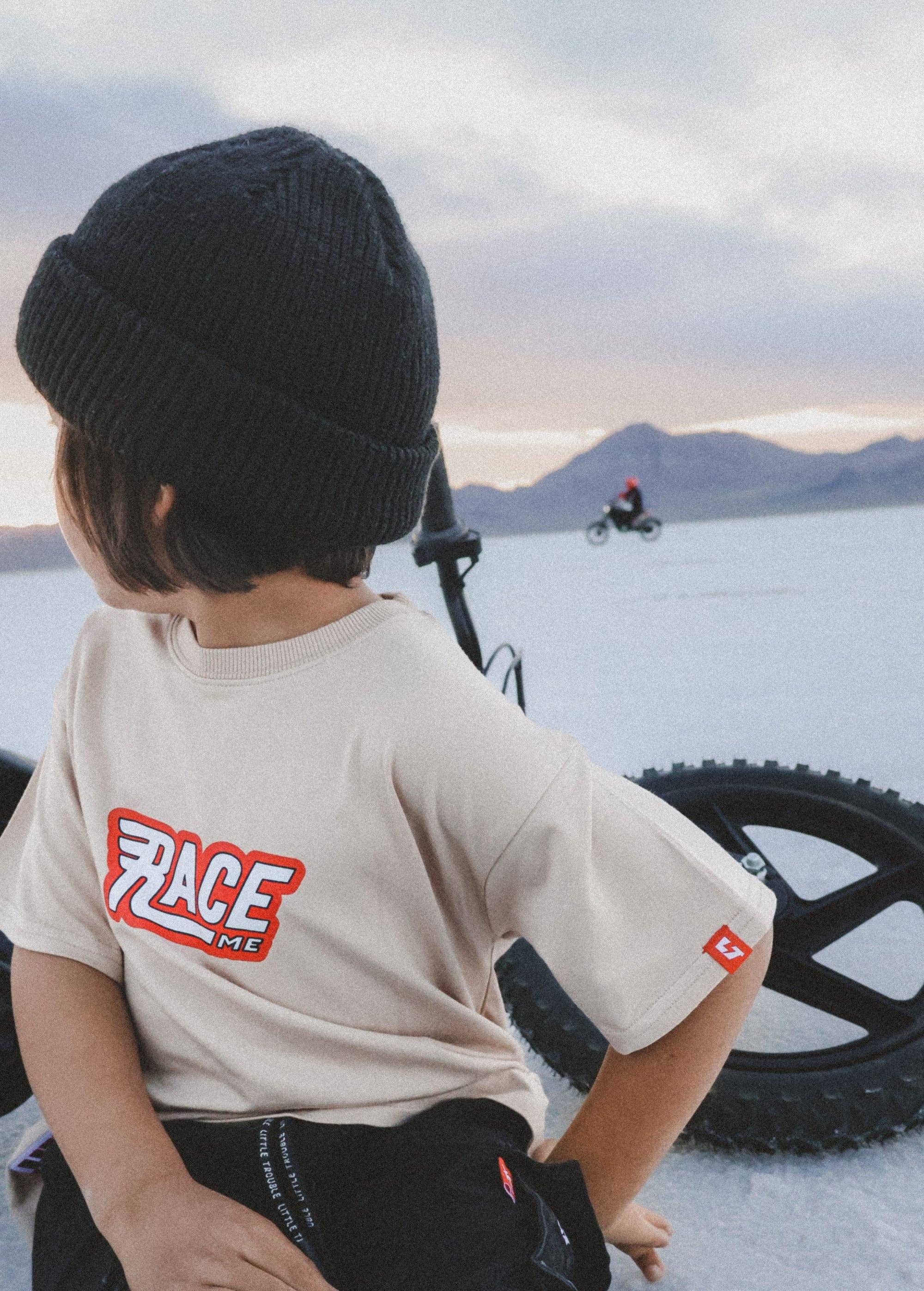 Race Me T-Shirt LITTLE TROUBLE