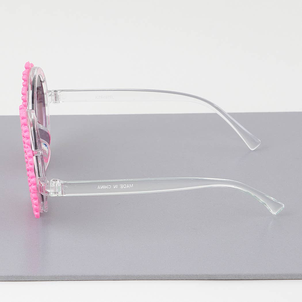 Cute Flower Tinted Sunglasses