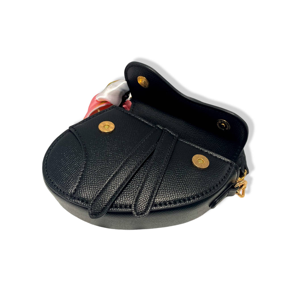 B1309 & B1342 Saddle Purse w/ Scarf (6 Colors)