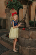 Portrait Petite Princess Snow White Ballgown Girls Dress
