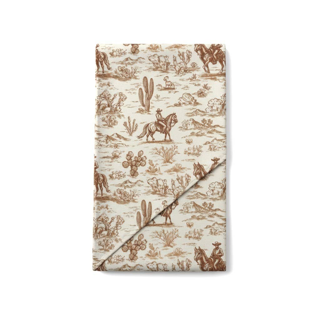 Newborn Swaddle Bow Sash Maternity Sash Western Cowboy