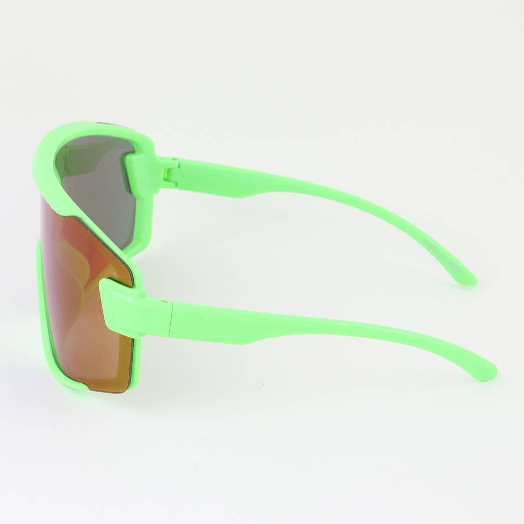 KIDS Oversized Shield Sunglasses