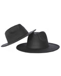 Mommy and Me Bordeaux Flat Brim Hats