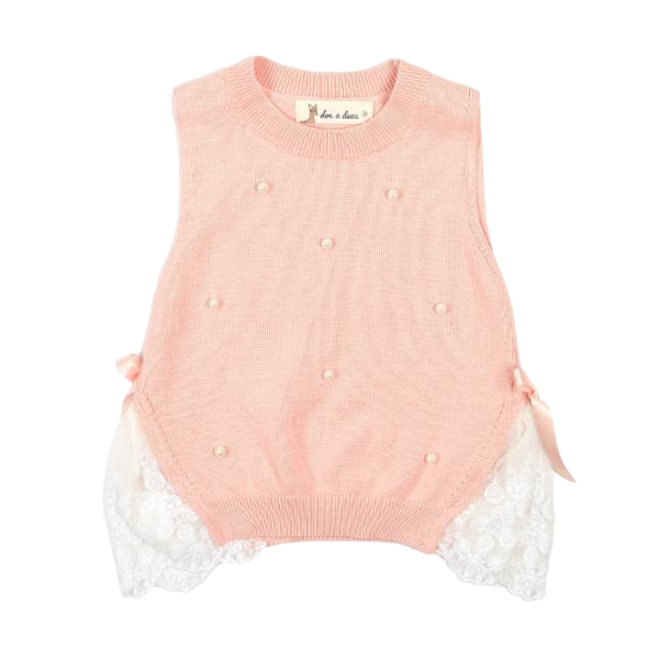 A85 36001 Pearl Stud Seater Vest (2 Colors)
