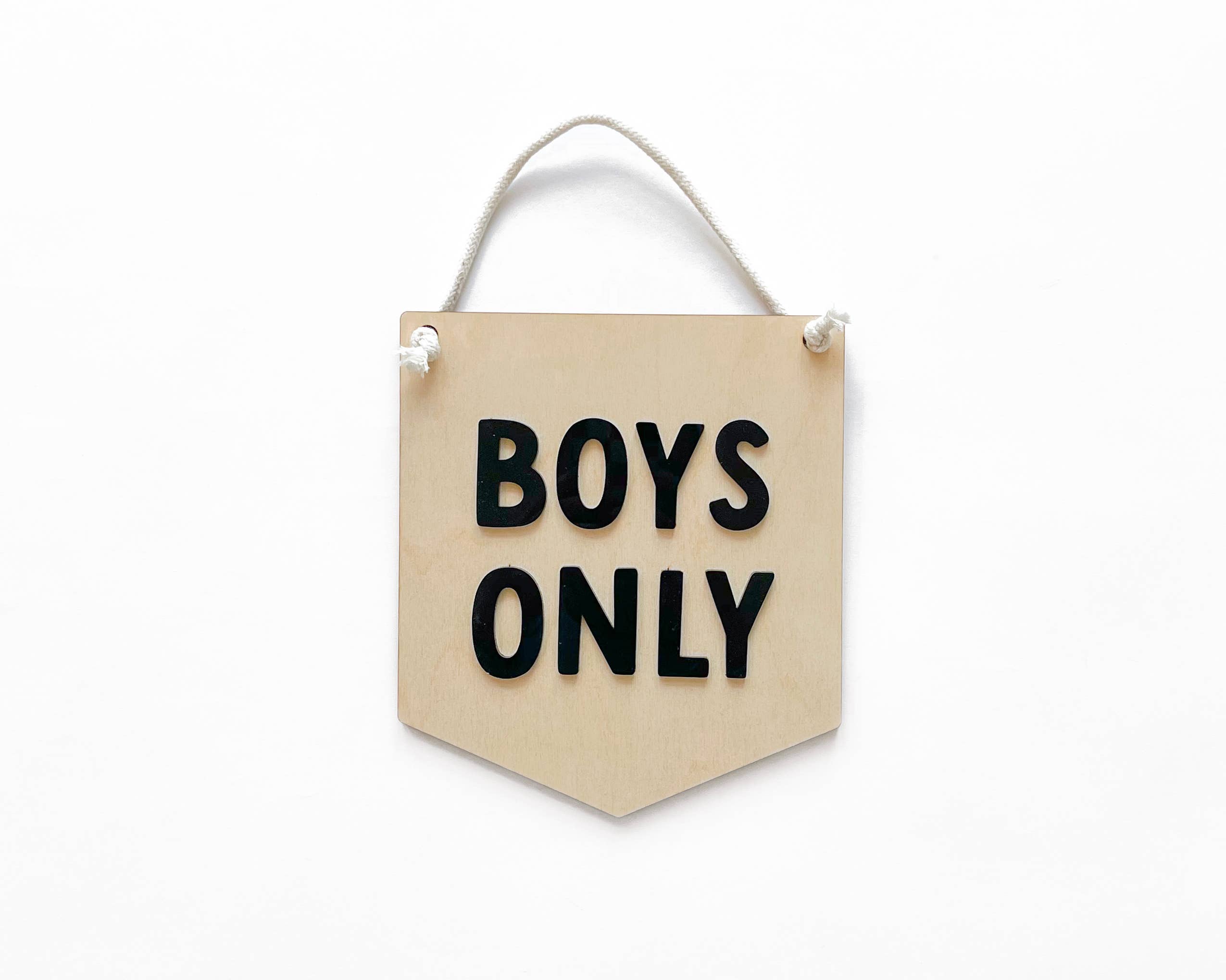 Boys Only Sign, Kids Nursery Room Decor, Baby Wall Sign