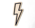 Lightning Bolt Sign, Kids Nursery Decor, Baby Wall Sign