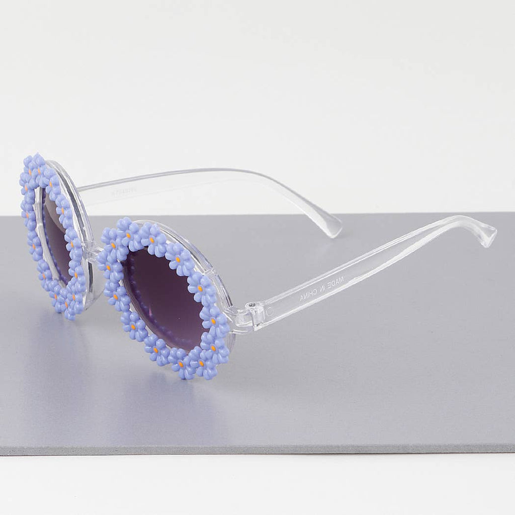 Cute Flower Tinted Sunglasses