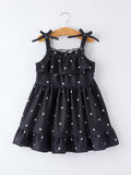 Summer Daisy Girls Bow Dress