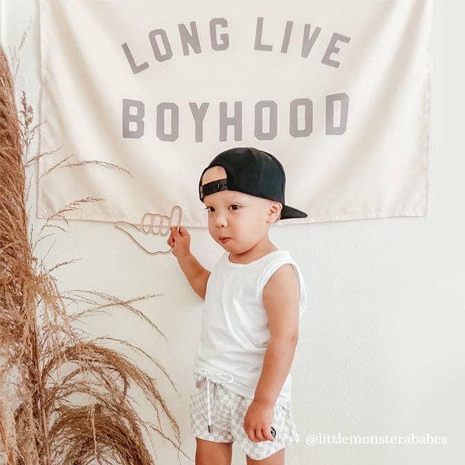 Long Live Boyhood Banner
