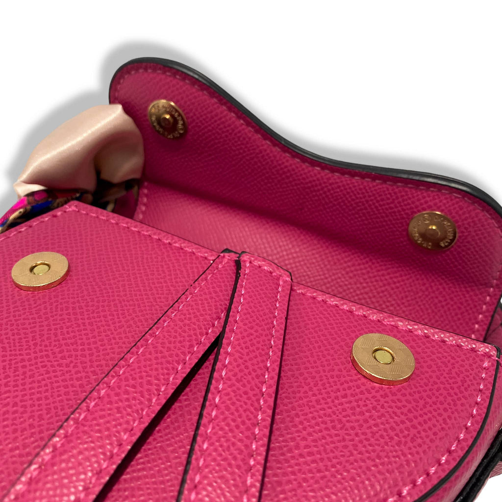 B1309 & B1342 Saddle Purse w/ Scarf (6 Colors)