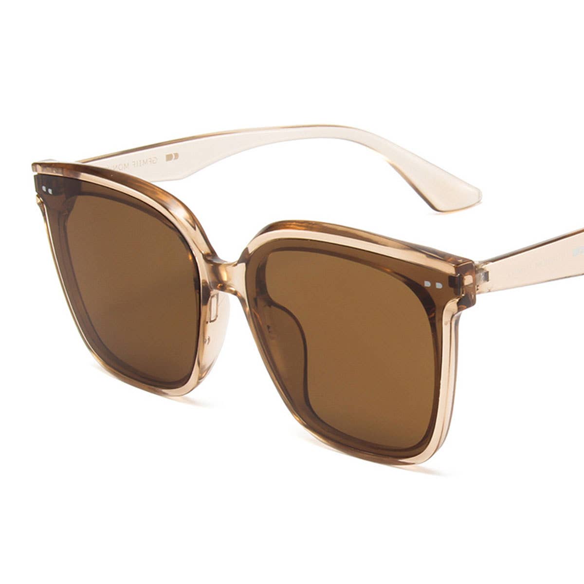 RETRO SUNSCREEN BIG FRAME THIN SUNGLASSES_CWASG052