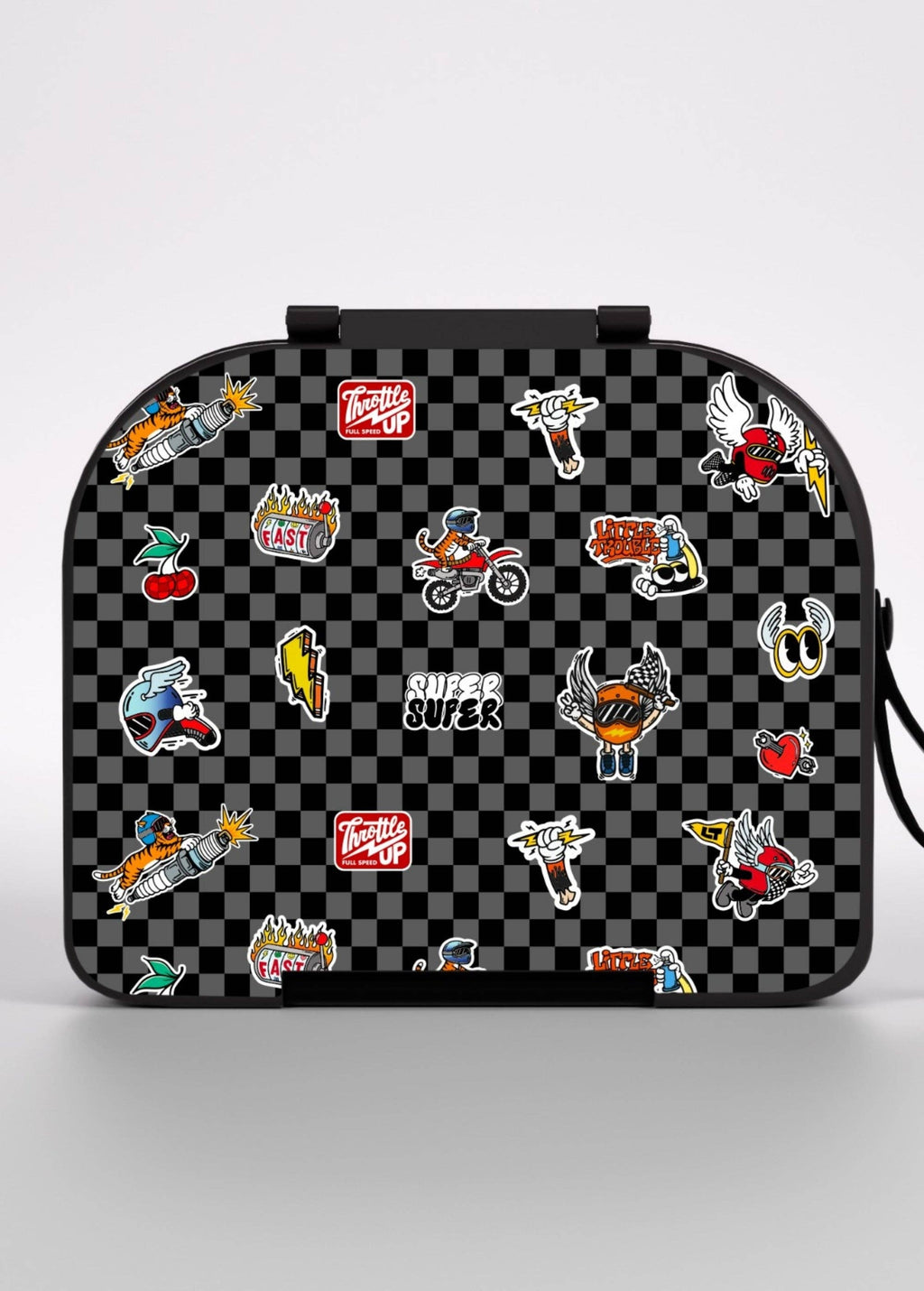 Kid's Checkered Bento Lunch Box