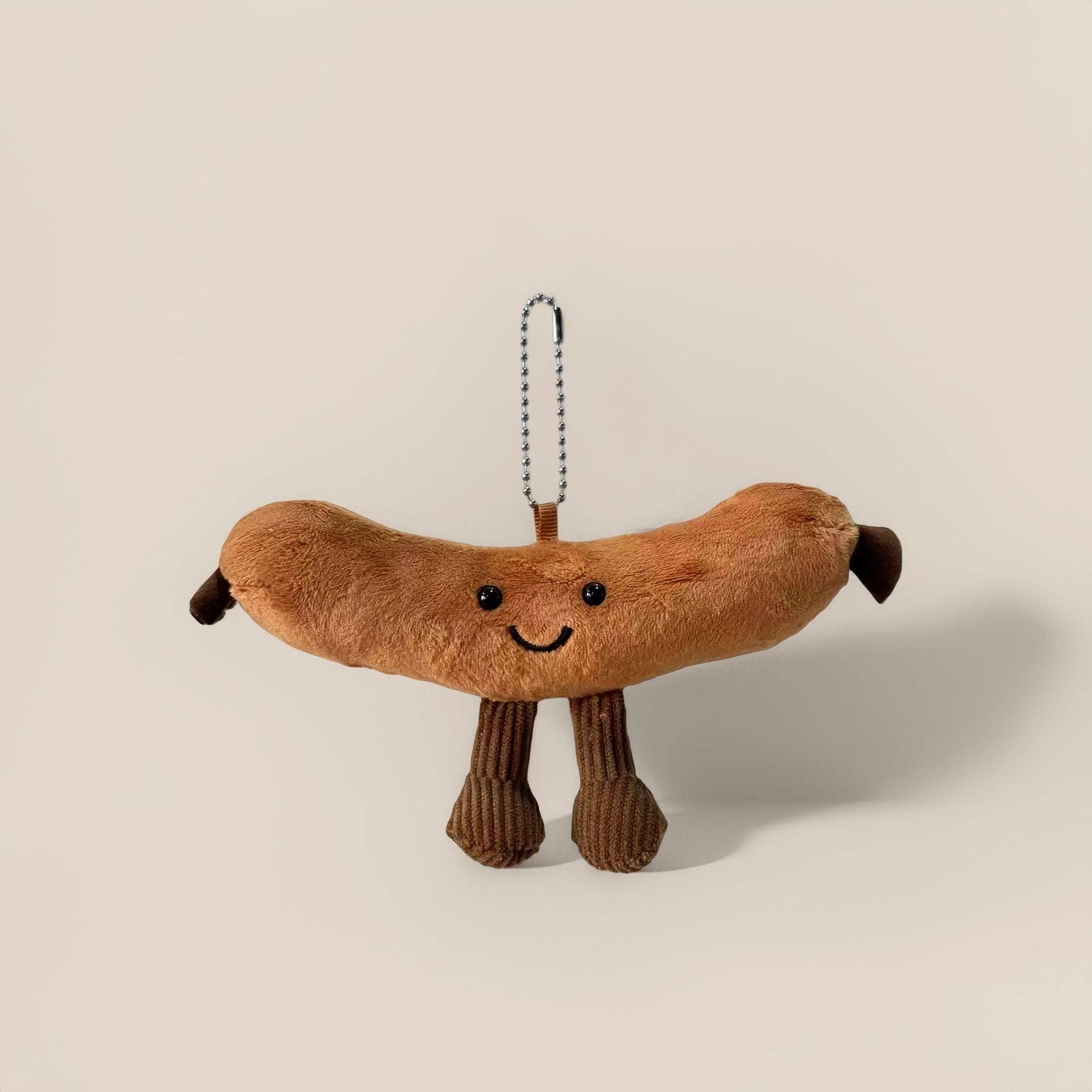 Jellycat Style Cute Food Plush Keychain Fruit Cake Charm