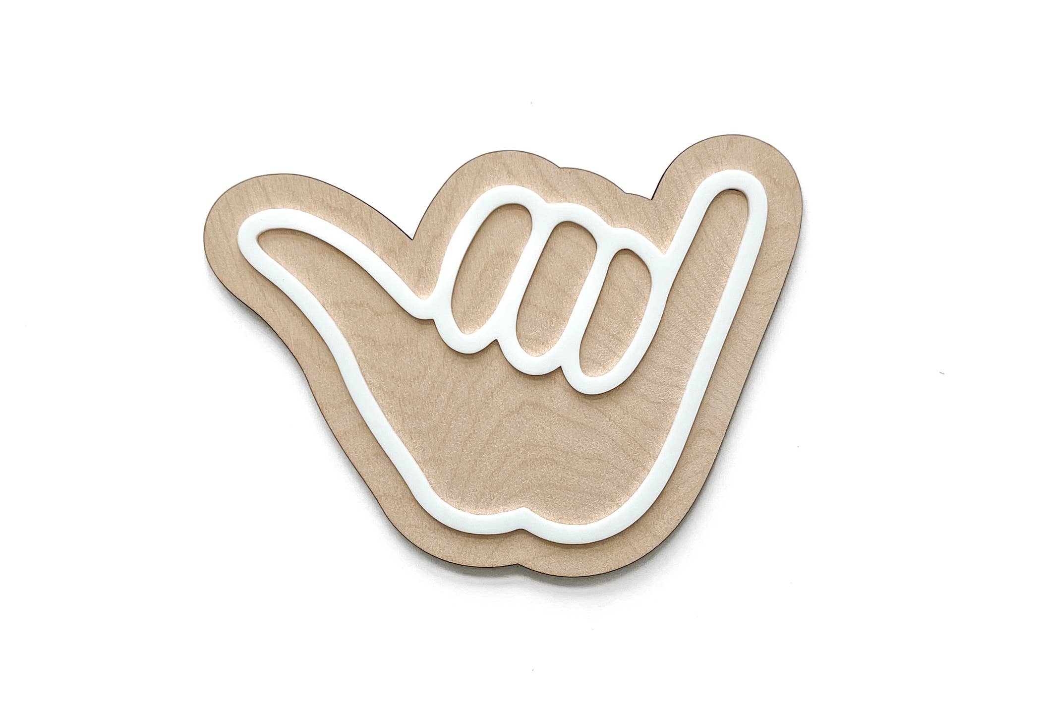 Shaka Sign, Kids Nursery Decor, Baby Wall Sign, Surfer Boho