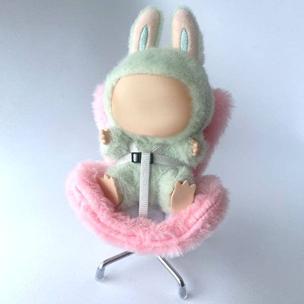 Mini Car Seat For Plush Dolls (1pc) Multiple Colors - Petite Threads