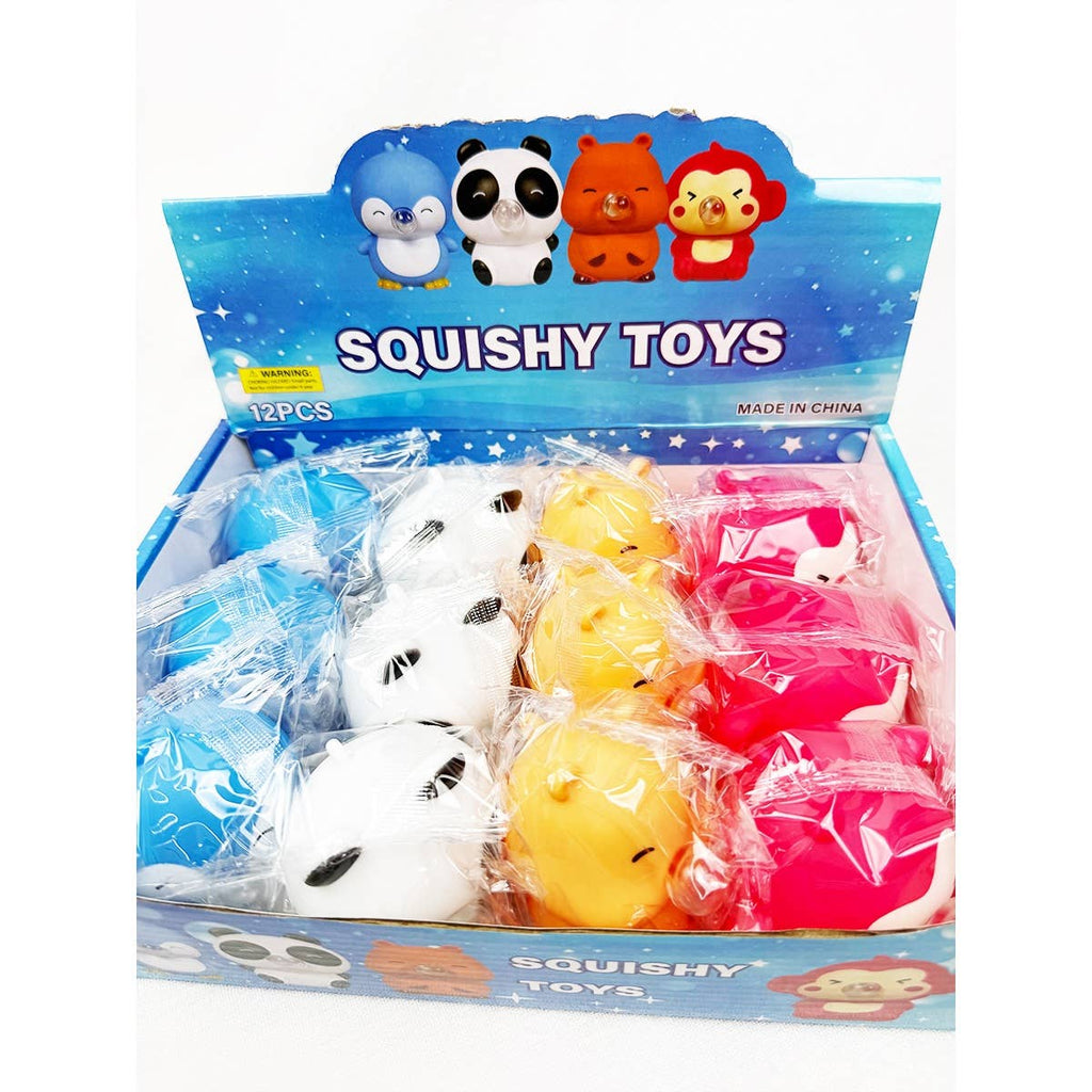 Blow Bubble Cute Character Squishy