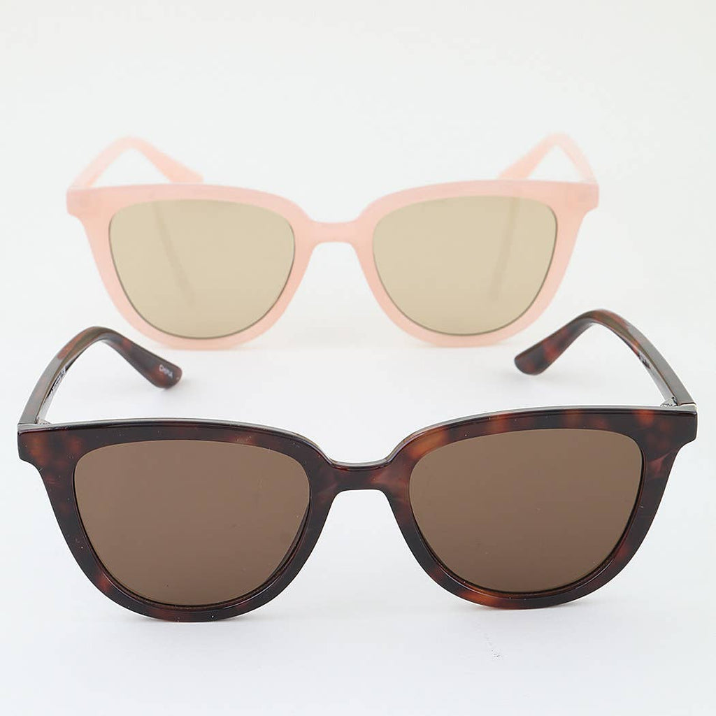Minimal Tinted Wayfarer Sunglasses